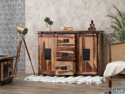 Duraster Locomo Wooden Sideboard Cabinet #5