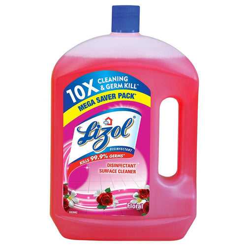 Lizol Disinfectant Floor Cleaner (Floral), 2 L