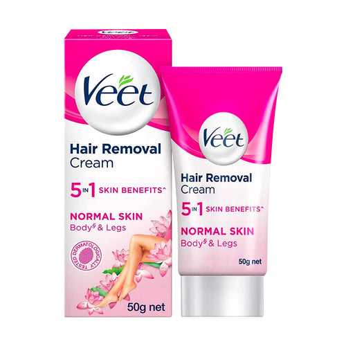 Veet Silk & Fresh Hair Removal Cream, Normal Skin - 50 g