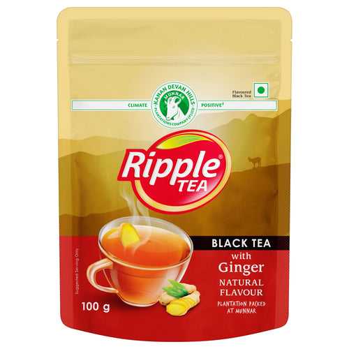 Black Tea with Natural Ginger - 100 g