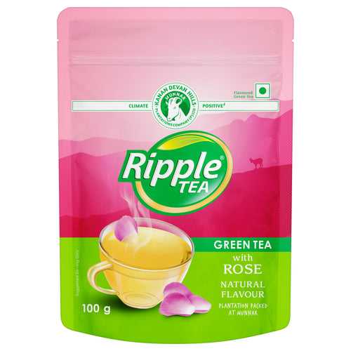 Green Tea with Natural Rose - 100 g