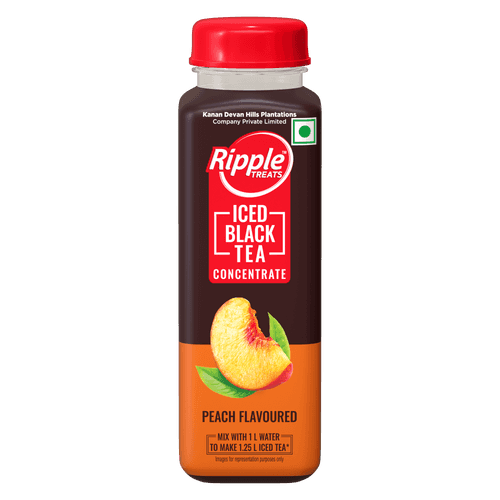Ripple Treats - Iced Black Tea Concentrate Peach Flavoured -  250 ml