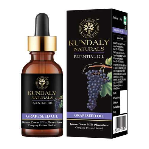Kundaly Naturals Grapeseed Oil - 30 ml