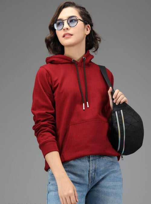 Trendy Kiara Fashionable Hooded Sweatshirt