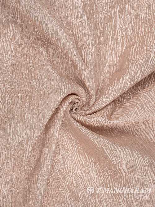 Pink Semi Banaras Fabric - EB6801