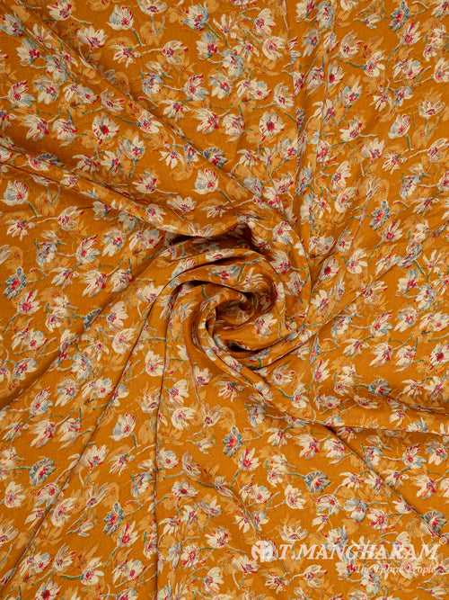 Brown Crepe Fabric - EB6892