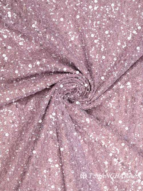 Violet Fancy Net Fabric - EB6166