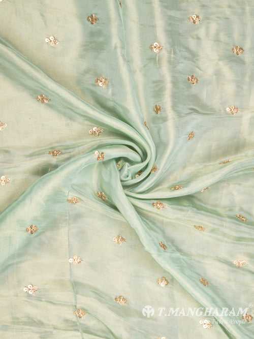 Multicolor Semi Banaras Fabric - EB6505