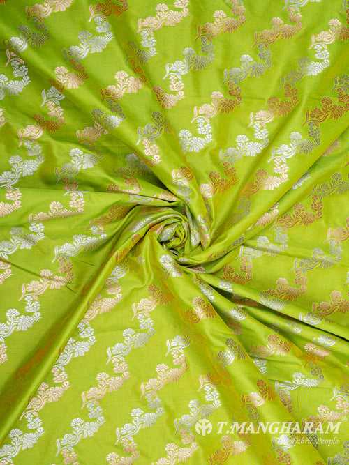 Green Banaras Fabric - EB6577
