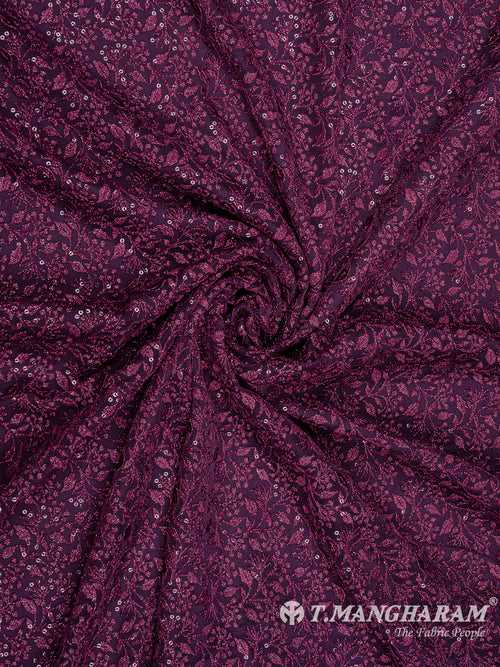 Purple Net Fabric - EB6595