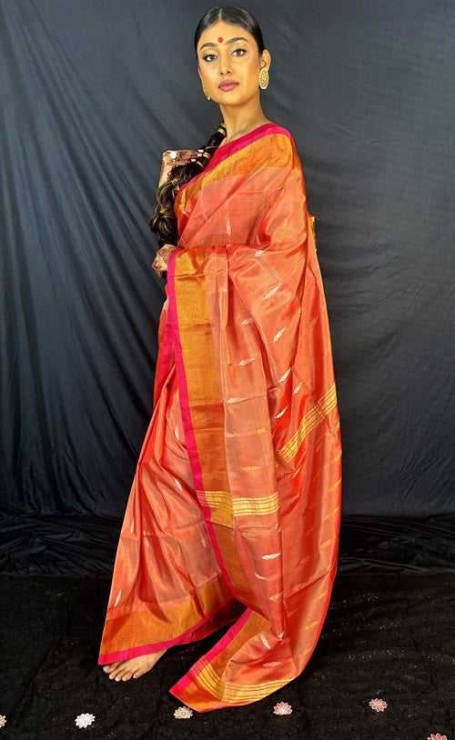 Vaidehi - Handwoven Uppada Silk Saree