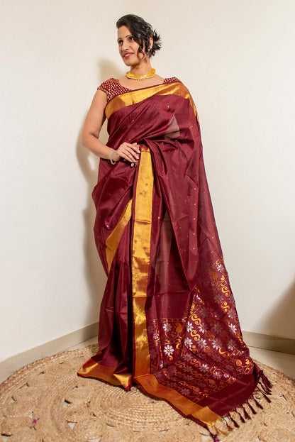 Devasena - Designer Uppada Jamdani Silk Saree