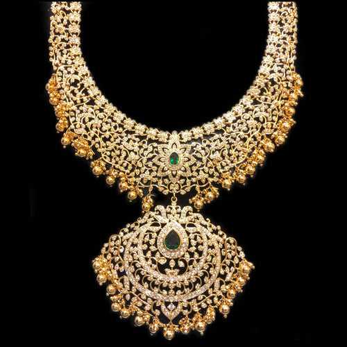 Being Intricate - South Indian Necklace & Earring Set