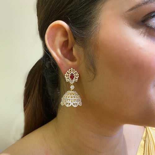 Spring Time - Jhumki Earrings (14 Days Delivery)