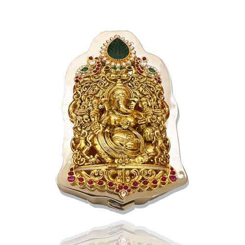 Exquisite Handcrafted Ganesha Tikka Box