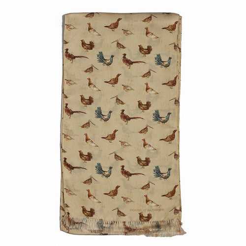 Pheasant Ascot Scarf