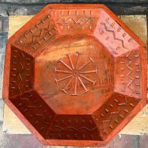 Wooden Octagonal Tray