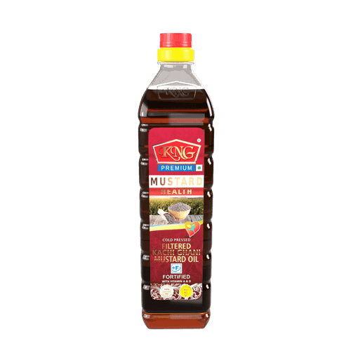 KNG Mustard Health Kachi Ghani Cooking Oil (Cold pressed)