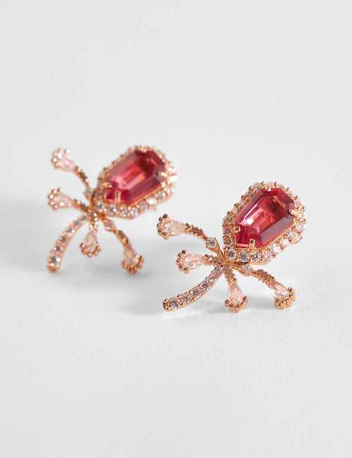 The Faena Mini Earcuffs in Vintage Rose