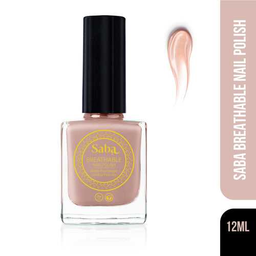 Saba Breathable Nail Polish - Rose Gold