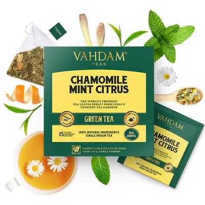 Chamomile Mint Citrus Green Tea