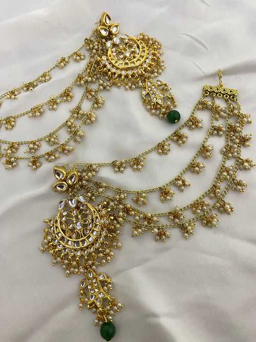 Gajra String Earrings