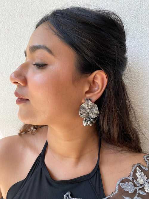 Wrinkled Detachable Earrings