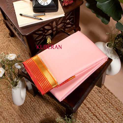 KUBERAN DAISY PINK MYSORE SILK SAREE