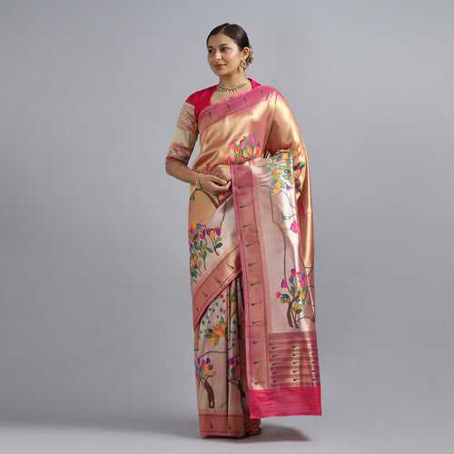 Kuberan Gold Paithani Saree