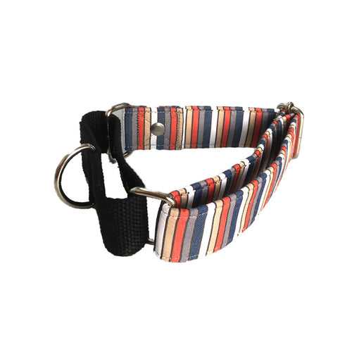 Volcano Stripe Martingale Collar LARGE