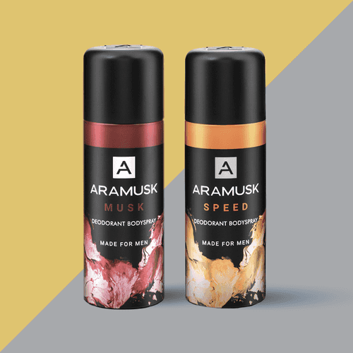 Pack of 2 Deodorants - Musk + Speed