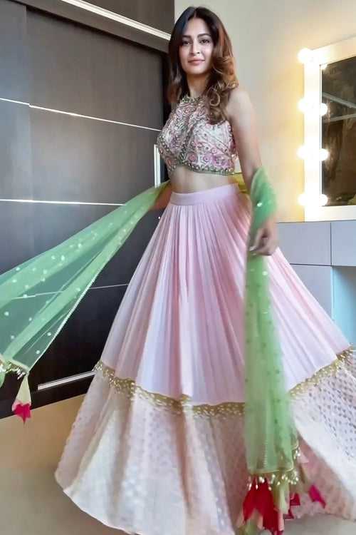 Designer Lehenga Choli - Kriti Kharbanda's & Niti Taylor's Choice