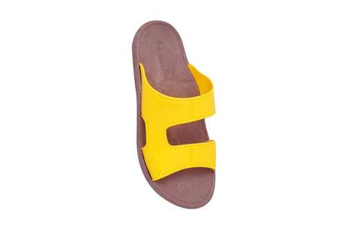 Harvey Brown Sole Yellow Strap