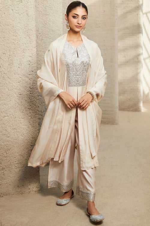 The Classic Ivory Kurta Set