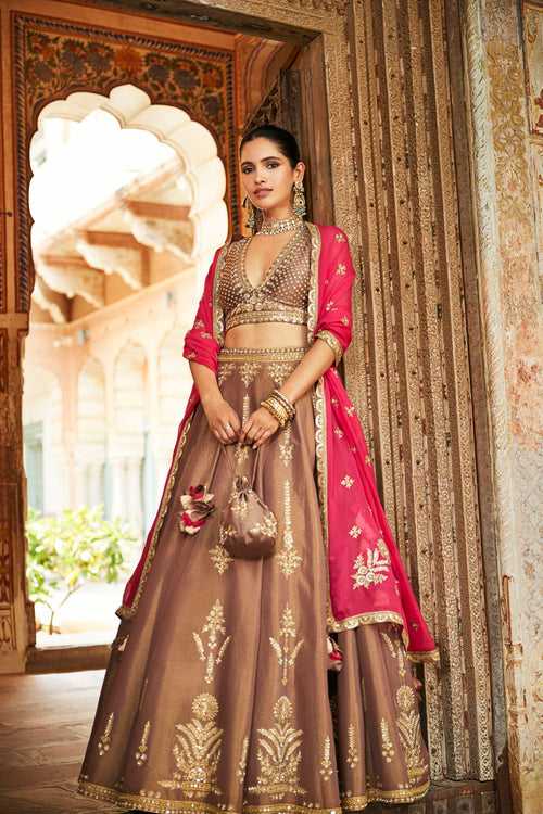 The  Heritage Aurum Lehenga