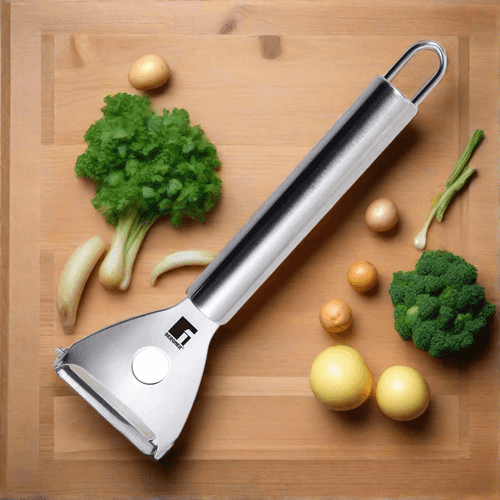 Bergner Argent Stainless Steel Y Shape Peeler with Matt Finish | Silver | 1 Pc