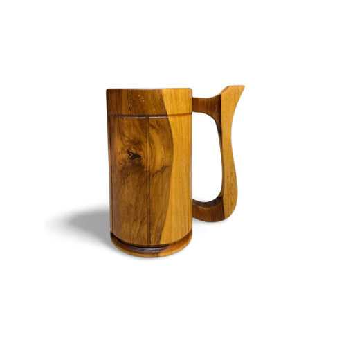 KVG Wooden Groove Beer Mug | 1 Pc
