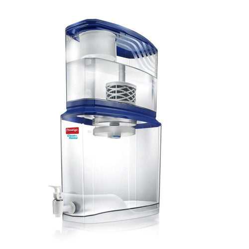 Prestige Non Electric Water Purifier - PSWP 3.0 | 10 Litre | Transparent & Blue