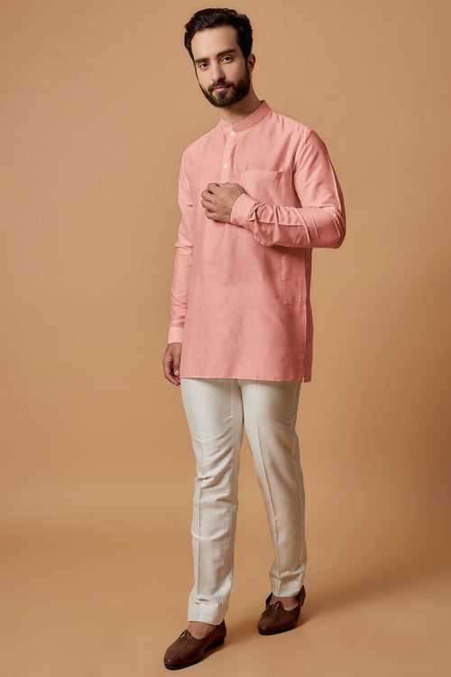 Pintucked Shirt Kurta - Kanav