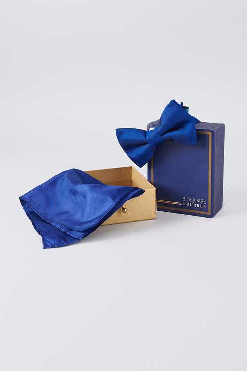 Bowtie & Pocket Square Box - Azure