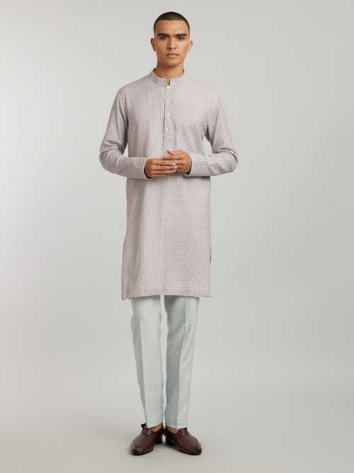 Houndstooth Kurta Set - Sandro