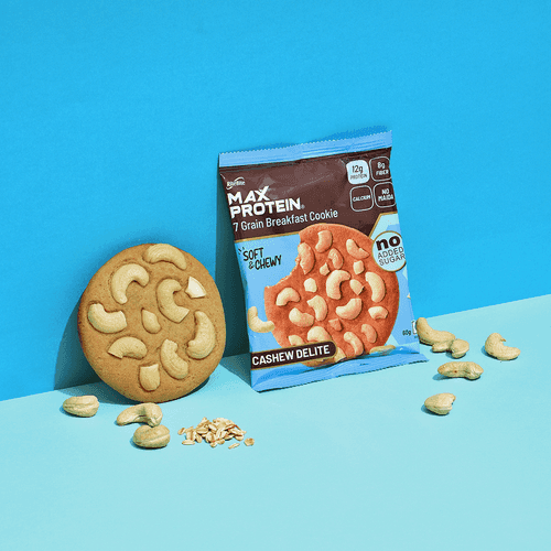 Max Protein Cookies Cashew Delite 60g | Zero Added Sugar