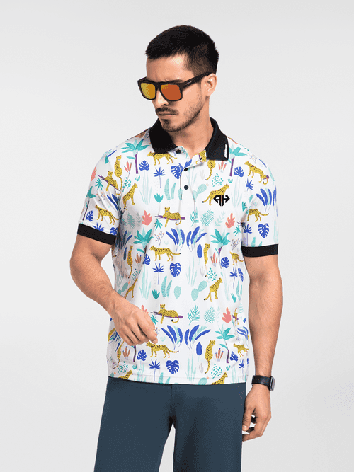 AH Ultra - Leopard & Tropical Fun Polo