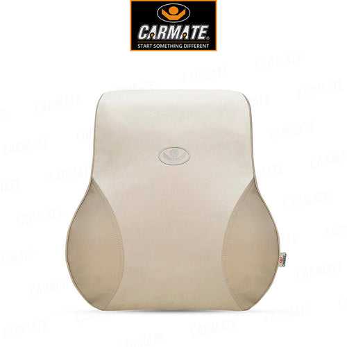 CARMATE Orthopedic Memory Foam Spine Lumbar Full Backrest Cushion For Back Pain Relief Compatible With Computer,Car, Office Ergonomic Chair