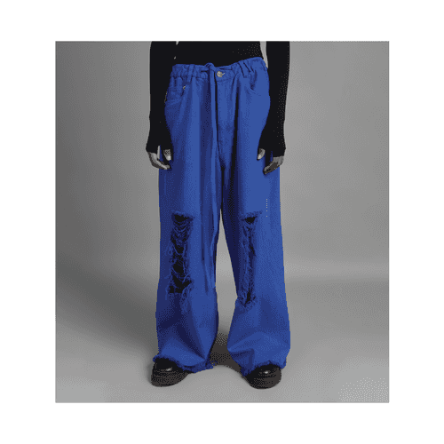 SuperHUEMN Classic Distressed Jeans (Blue)