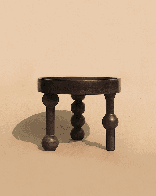 Abacus Wooden Stool