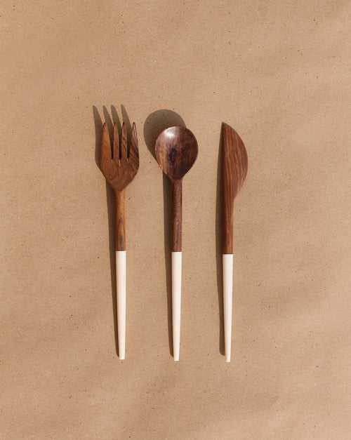 Kiri Wooden Cutlery (set of 3)