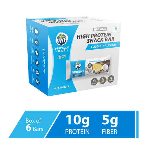 Sugar Free Protein Bars - Coconut Almond (Box of 6 Bars)