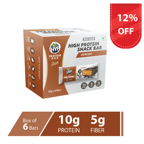 Sugar Free Protein Bars - Espresso (Box of 6 Bars) (Buy 1 Get 1)