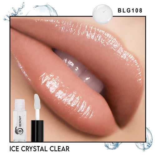 Single Mini Lip Gloss BLG108 Ice Crystal Clear